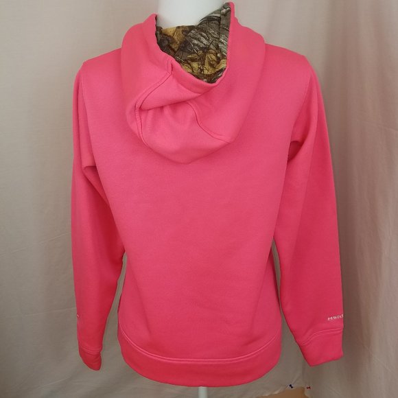 Under Armour Tops Under Armour Hot Pinkcamo Breast Cancer Hoodie